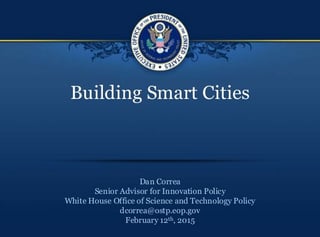 White House Smart Cities White House Smart Cities