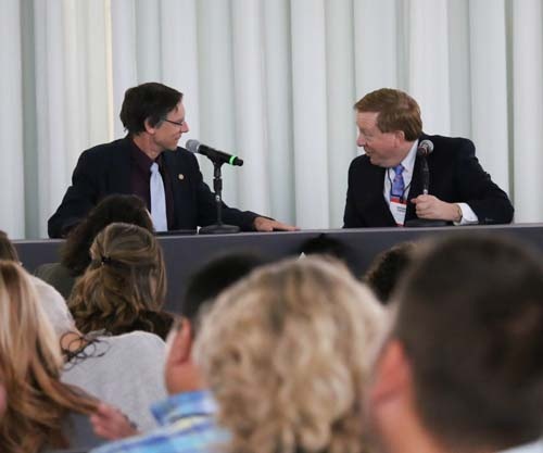 Mayors Stoddard and Brainard Mayors Stoddard and Brainard