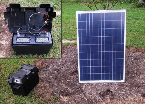 Vanærende En del mønt Power Your Jobsite Cordless Tools with this DIY Solar Charging Station