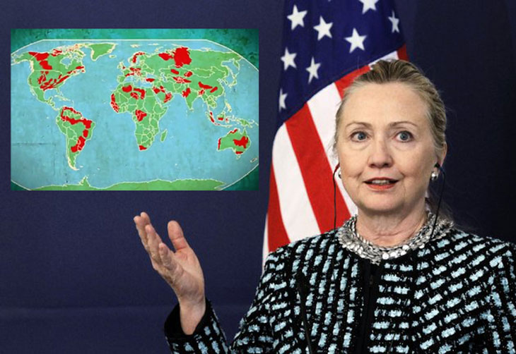 Hilary Fracking Hilary Fracking