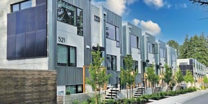 Zero Energy Rental Townhouses