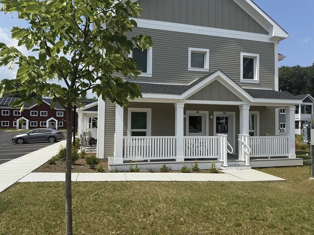 Eagleville front tree