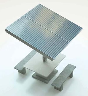 Sunbolt Velocity Outdoor Solar Charging Station