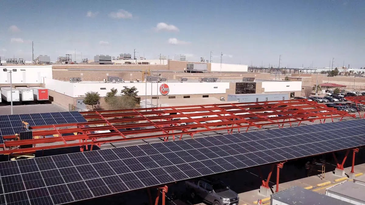 Rheem Mexicali Solar Panels