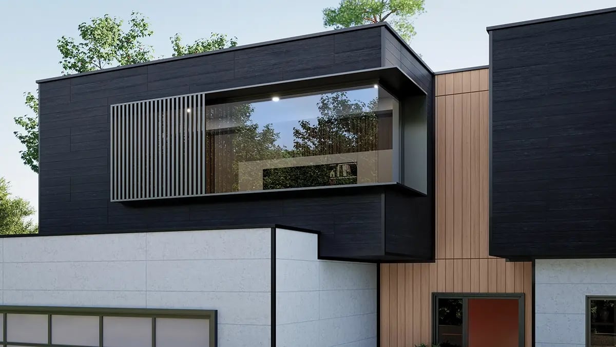 Nichiha VintageWood Blackwood Home 2