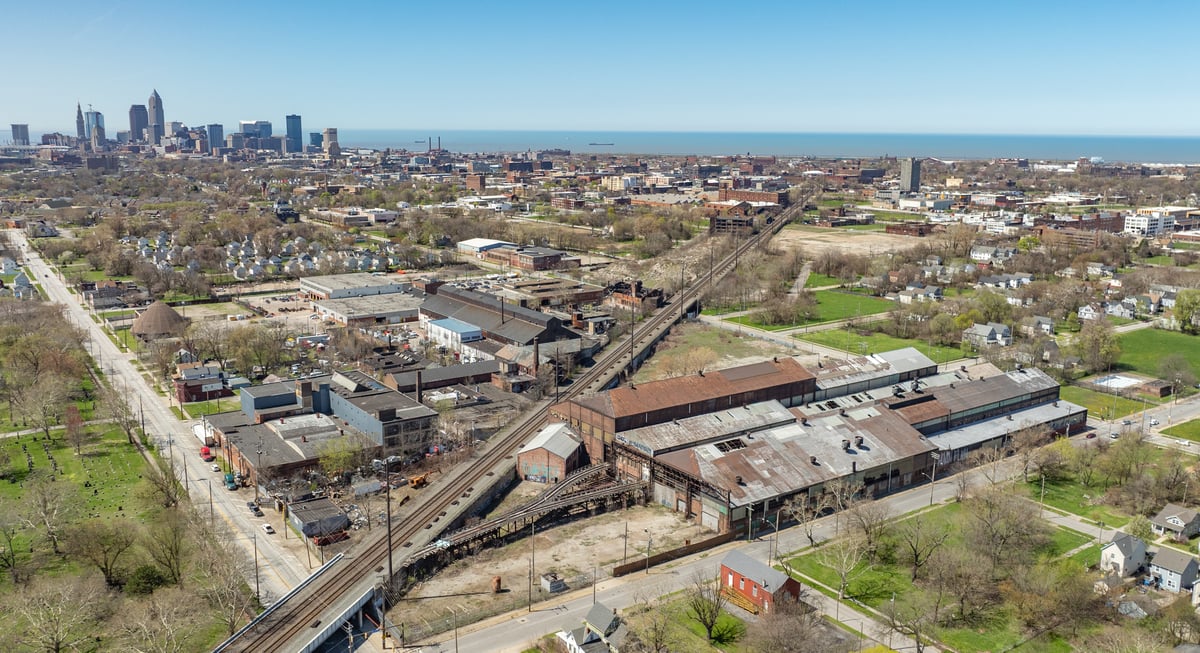7000 Central Ave_Aerial - Credit Thomas Wasinksi, Aerial Agents
