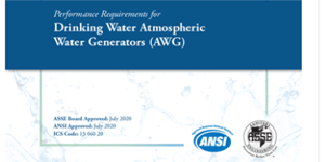 New Guidance for Atmospheric Water Generators