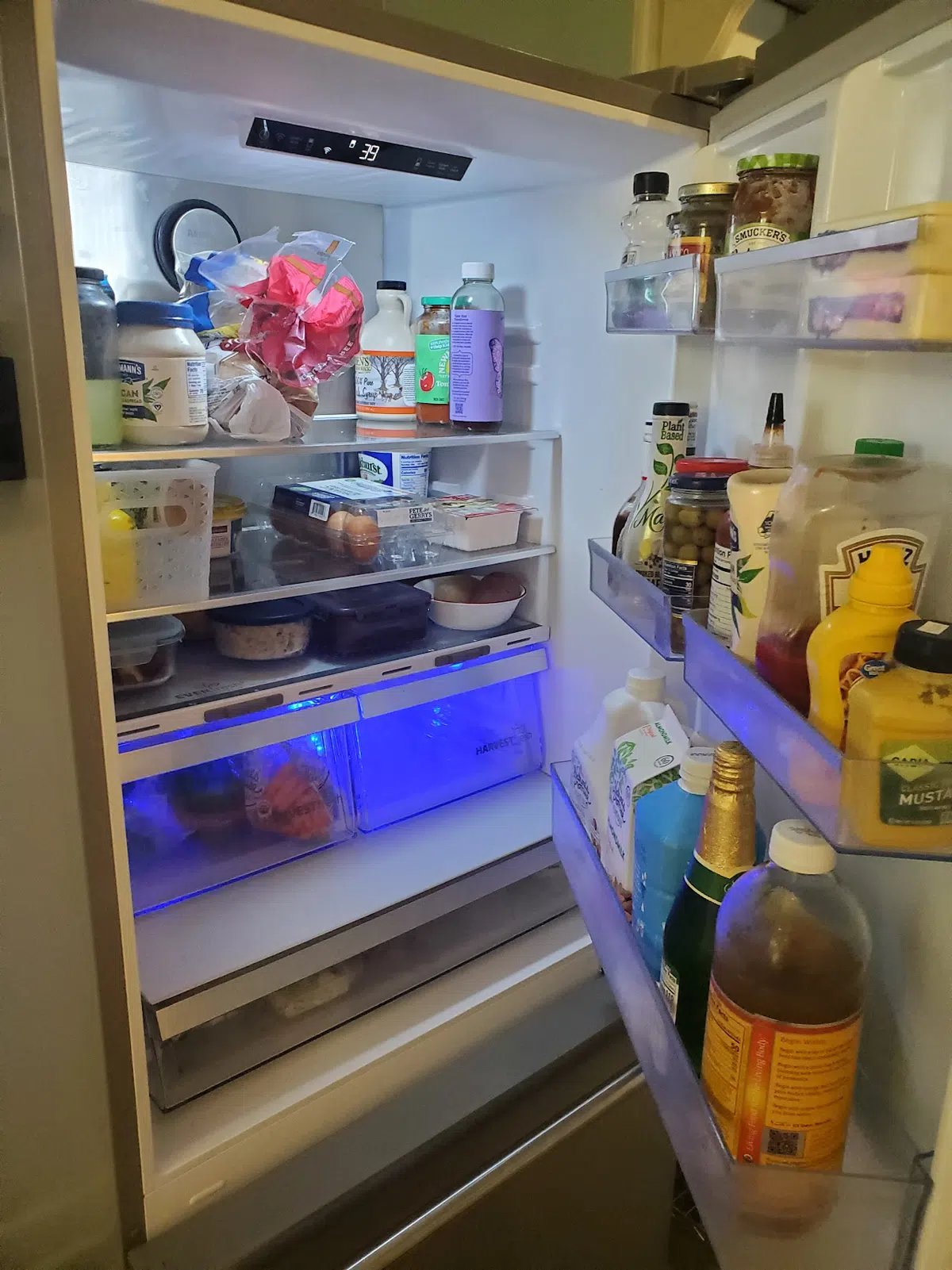 beko fridge open