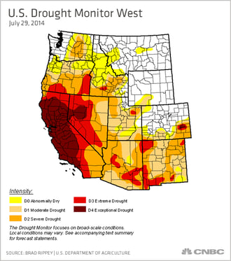 Drought Map Drought Map