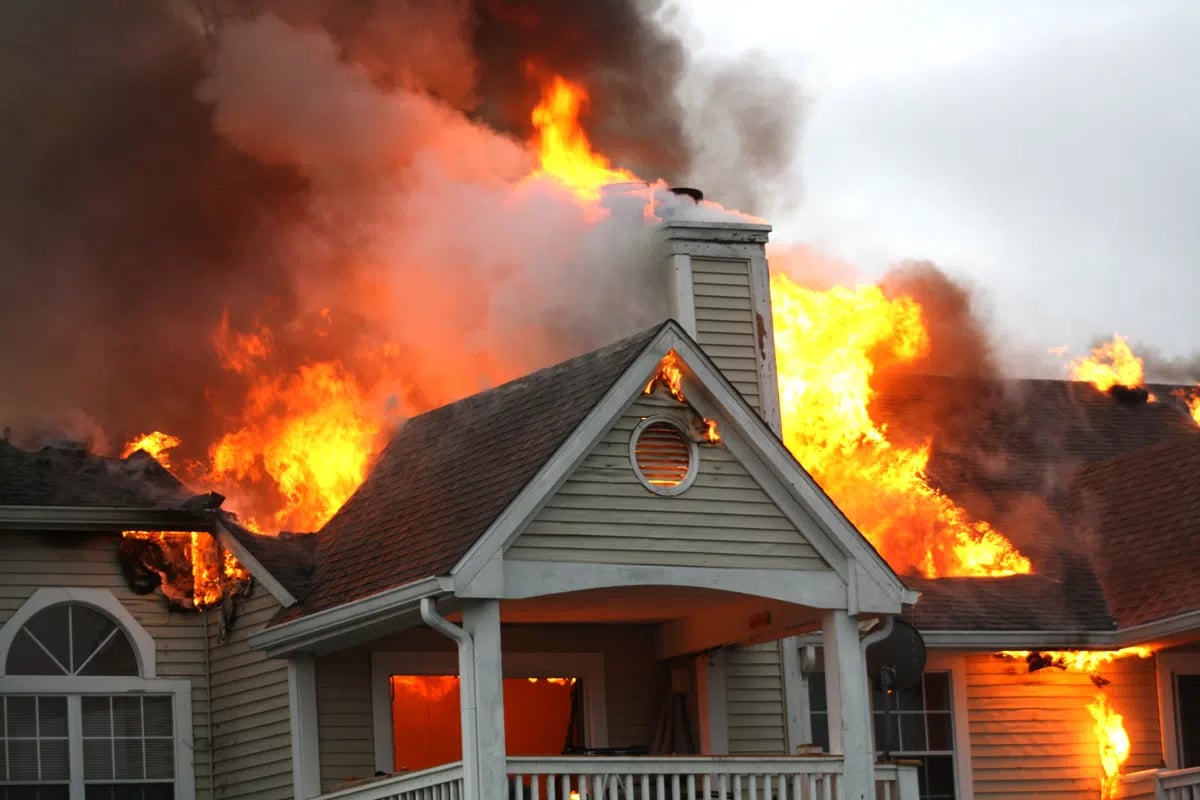 House Fire Adobe STock