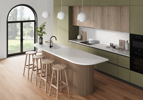 Calacatta Costa-w HFLOR ForestFusion 1442 Retreat-BORTE SSM13-kitchen w Sink 2318-OA-1