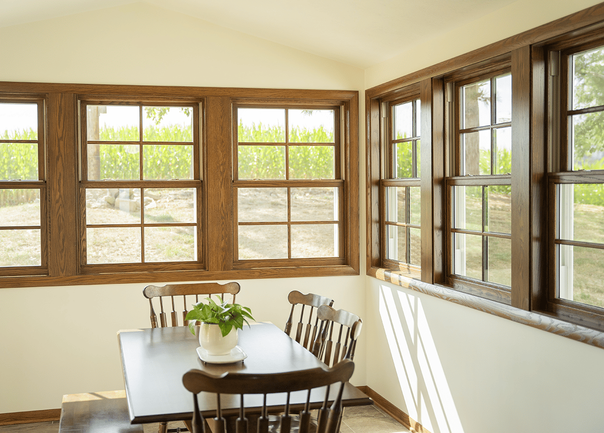 Aeris Double Hung Caramel ProVia