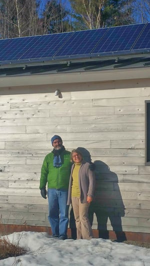 Solar System With Batteries Provides Emergency Power During Outage