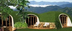 Modular Hobbit House Can Be Buried in Your Back Yard