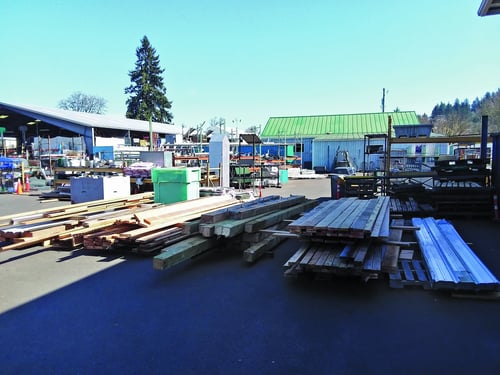 Reuse lumber yard
