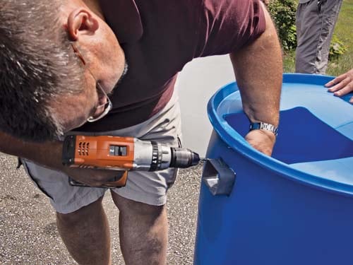 Saving Water - Rainwater barrel-web