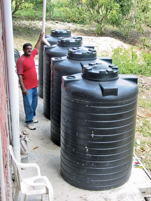 Saving Water - Rainwater storage-web