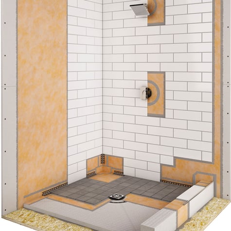 Waterproofing "Kit" Solves the Tiny House Shower Problem