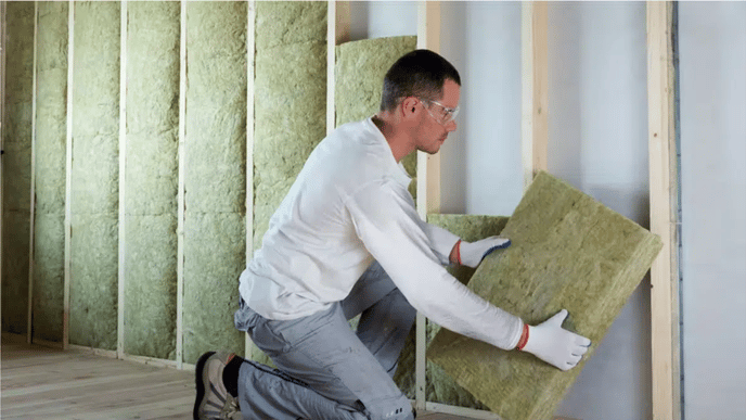 Rockwool Insulation Install