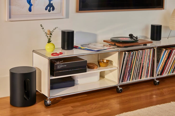 Sonos Era 100 Speakers with Amp Mini and Victrola Turntable-1