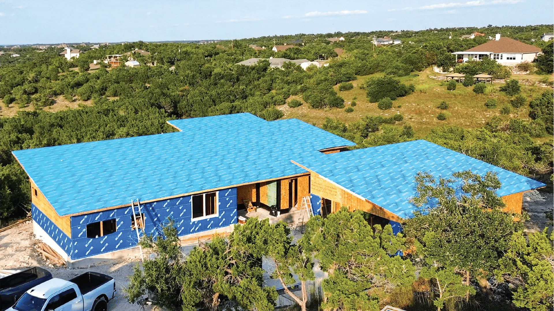 VISION House Austin Pushing the Envelope background image