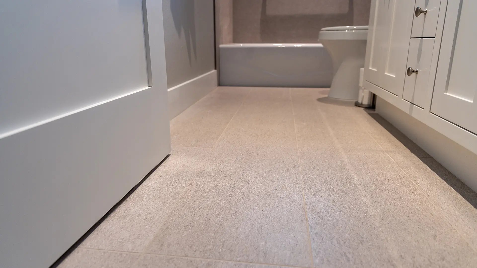 bathroom floor