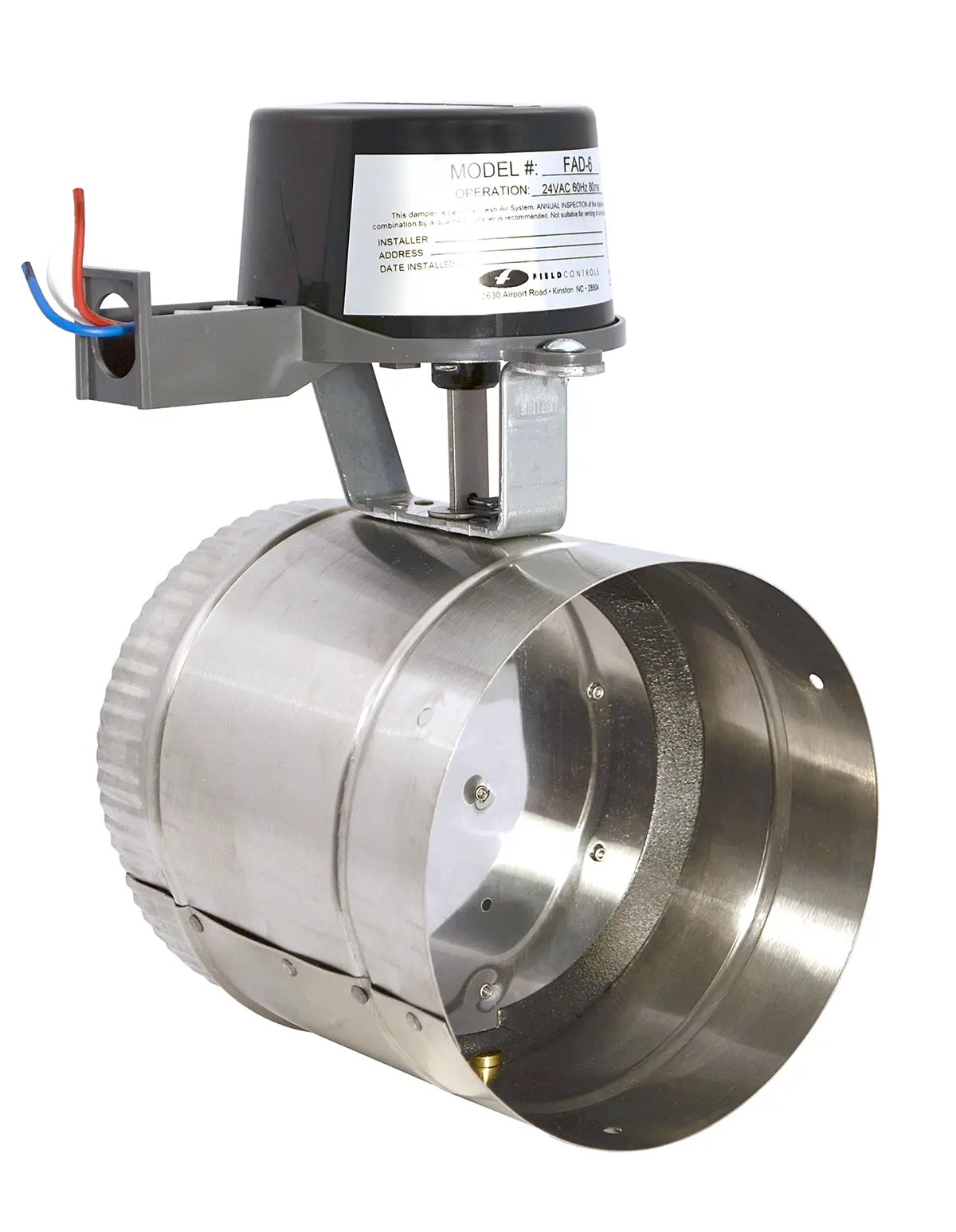 fad 6 closed damper