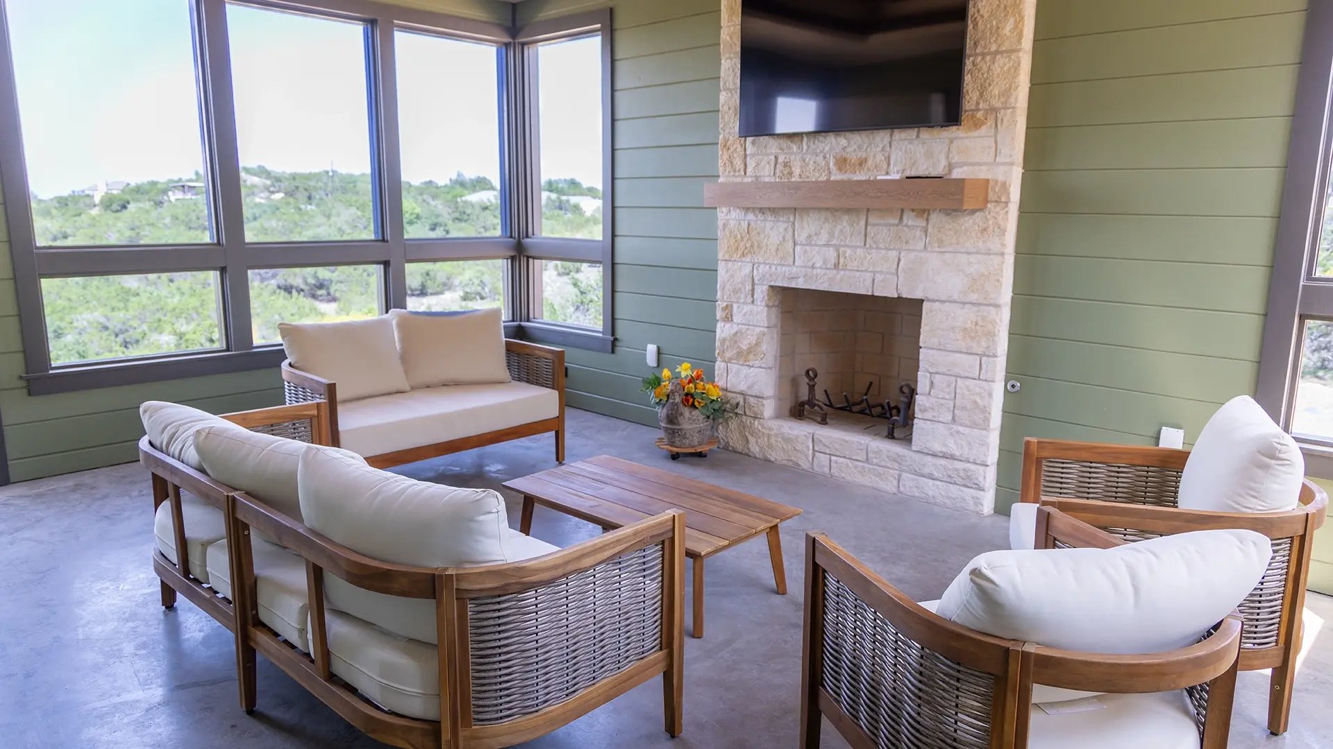 family room
