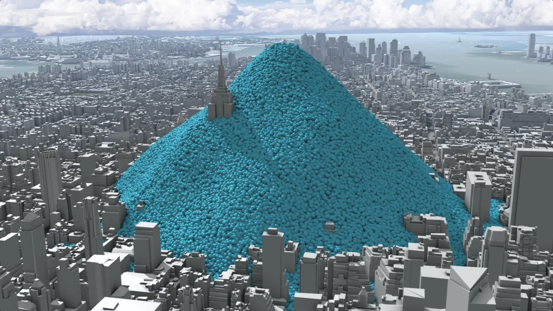 CarbonCure NYC carbon emissions 1 year 2 300