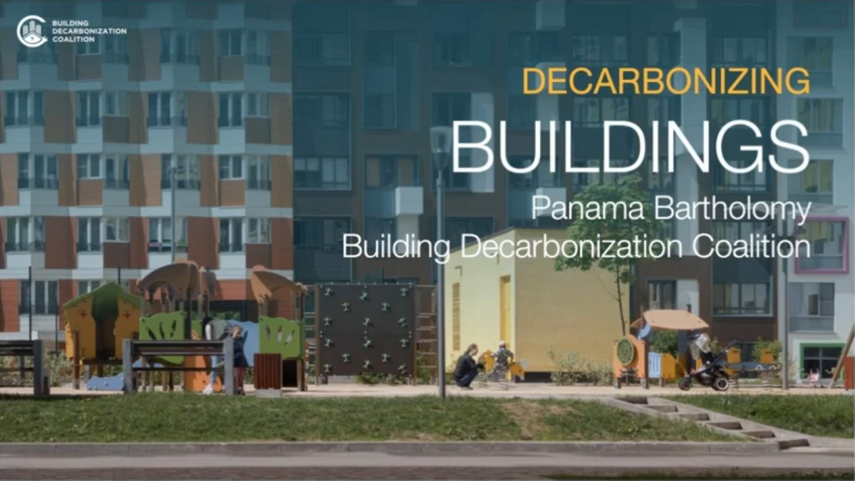Watch: Policy Alignment for a Decarbonized Built Environment ...