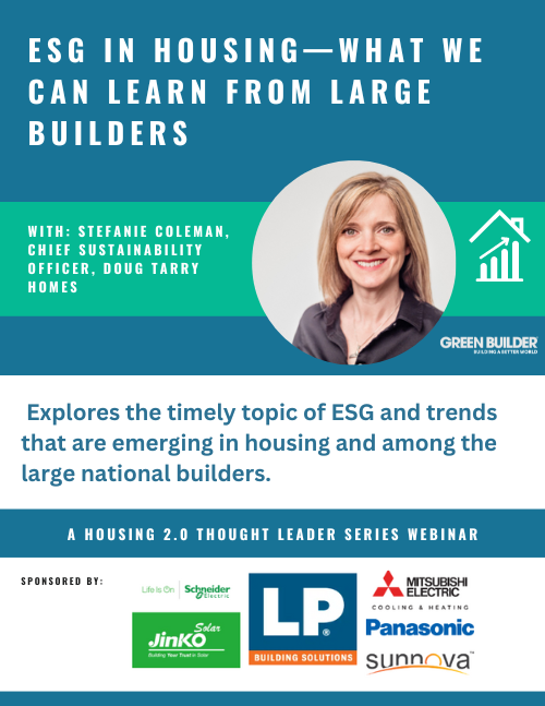 ESG in Housing