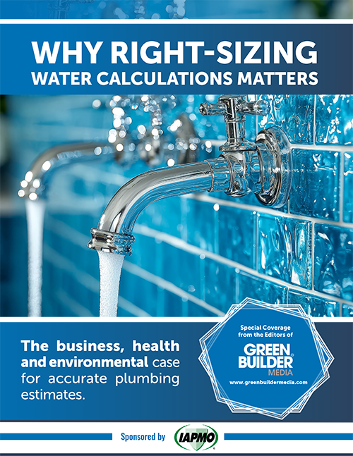 IAPMO Water Demand Calculator Ebook Cover