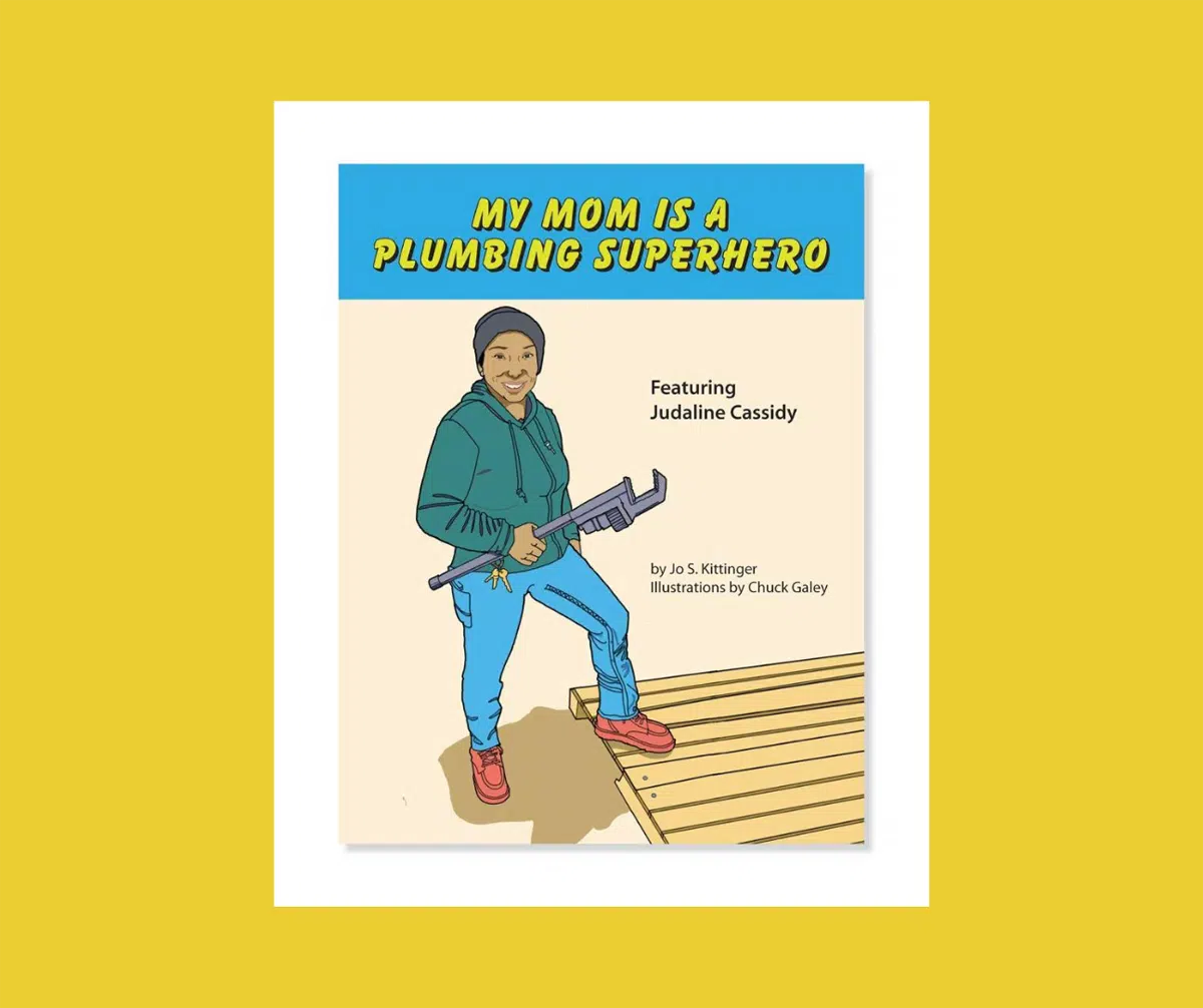 MyMom is a plumbing superhero